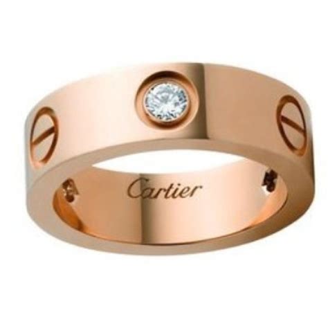 cartier gold ring 52833a.